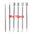 Repousse-cuticules professionnel en acier inoxydable – Double embout manucure & pédicure