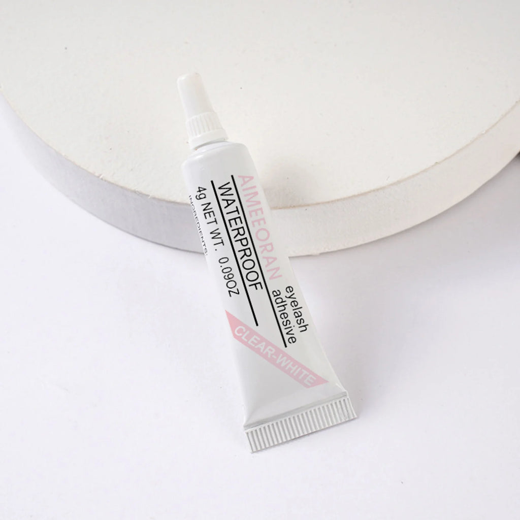 Colle à faux cils professionnelle waterproof 4 g – Tenue forte, hypoallergénique