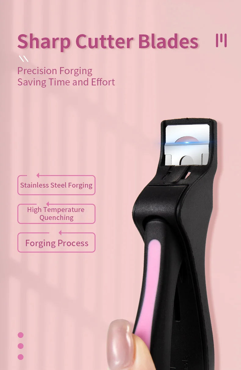 Coupe-ongles en U pour faux ongles – Coupe précise et réglable pour manucure