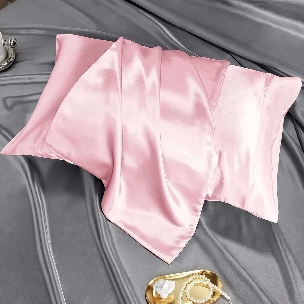 Kit sommeil beauté sans chaleur – Boucles, accessoires satin & massage visage