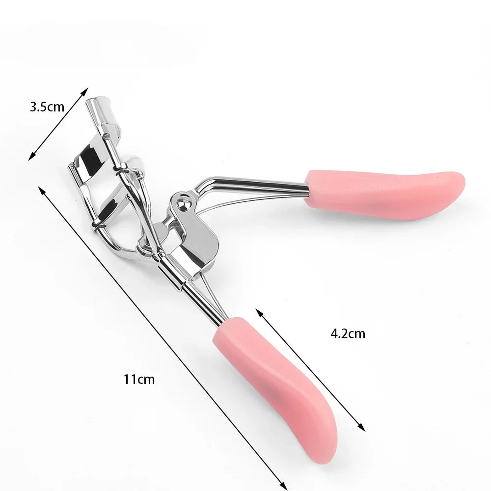 Recourbe-cils professionnel en métal – Courbure naturelle & prise douce