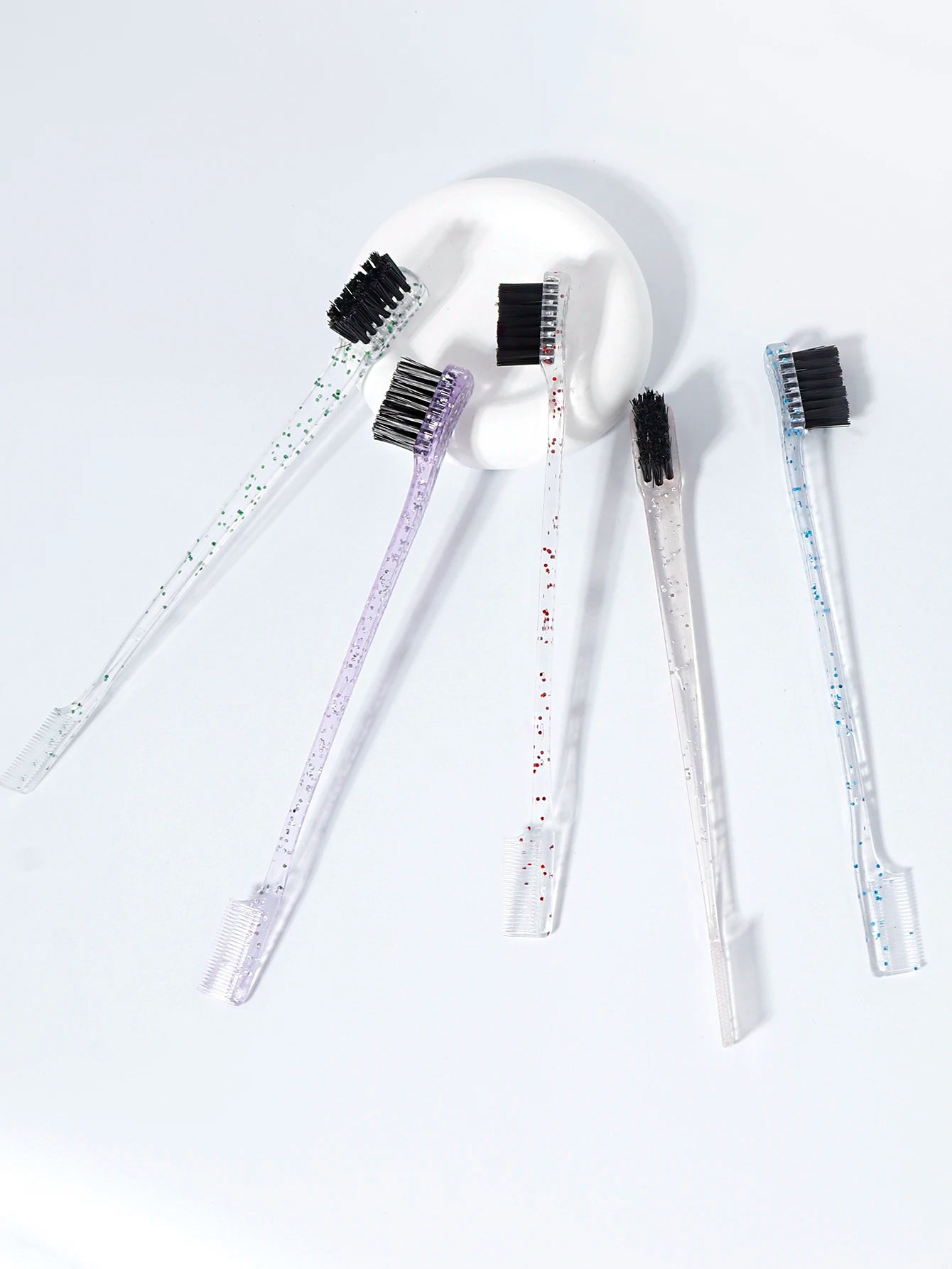 Brosse double face pour baby hair & sourcils – Contrôle précis des contours