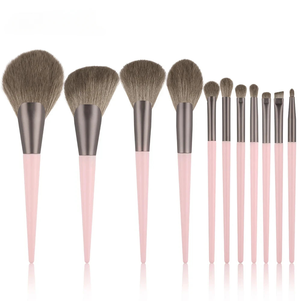 Set de pinceaux maquillage professionnel 13 ou 33 pièces avec accessoires – Teint & yeux