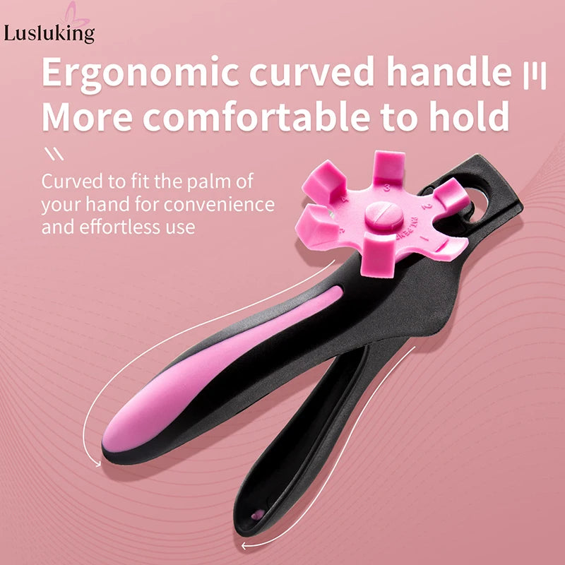 Coupe-ongles en U pour faux ongles – Coupe précise et réglable pour manucure