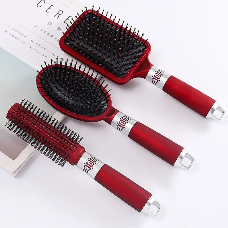Brosse à cheveux professionnelle – Plate, ronde ou pneumatique – Plusieurs couleurs – Tous types de cheveux