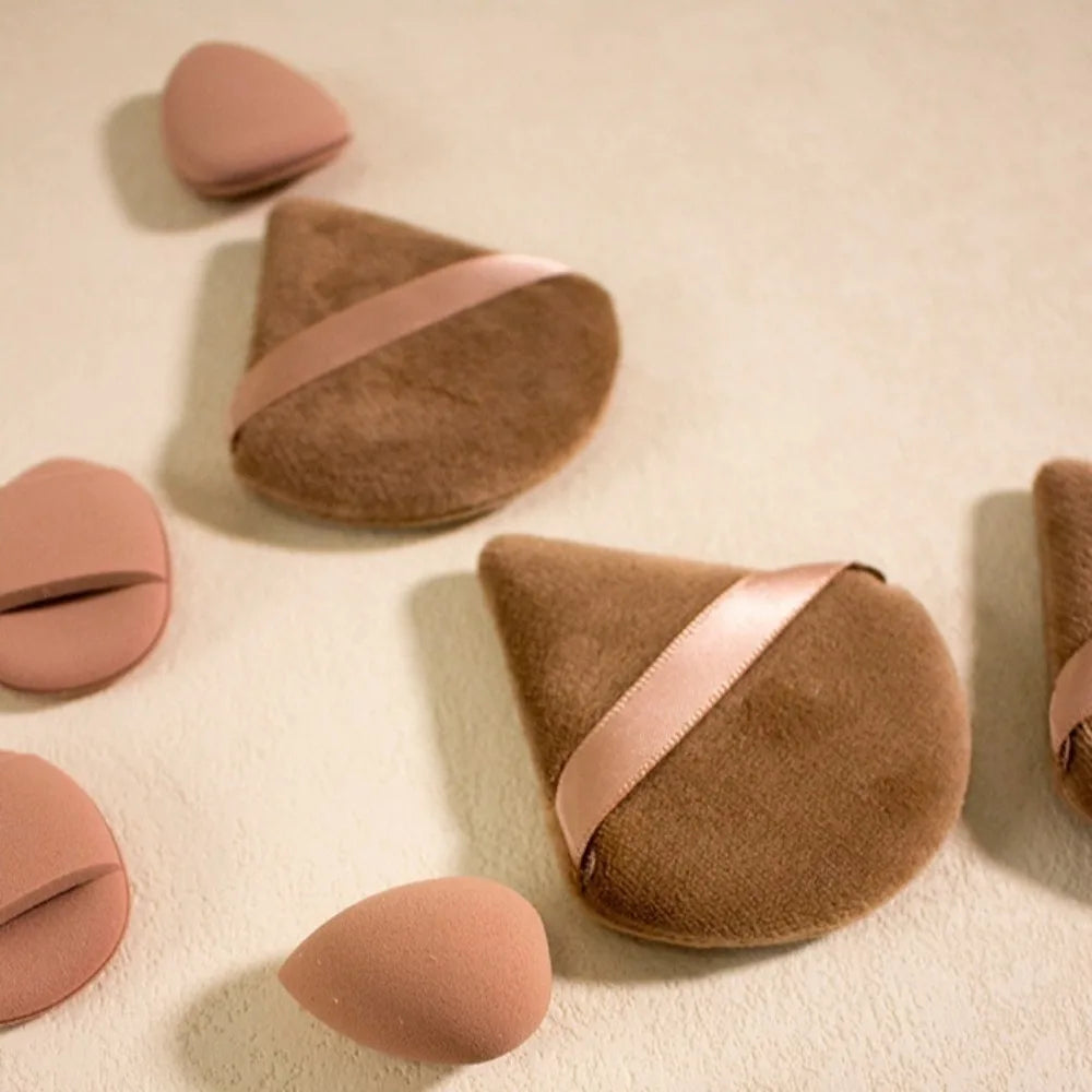 Lot de 12 éponges maquillage professionnelles – Beauty blender fond de teint & correcteur