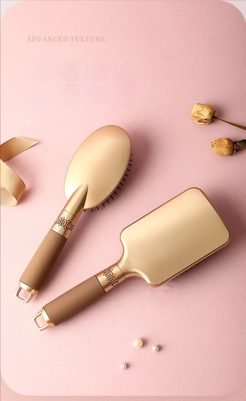 Brosse à cheveux professionnelle – Plate, ronde ou pneumatique – Plusieurs couleurs – Tous types de cheveux