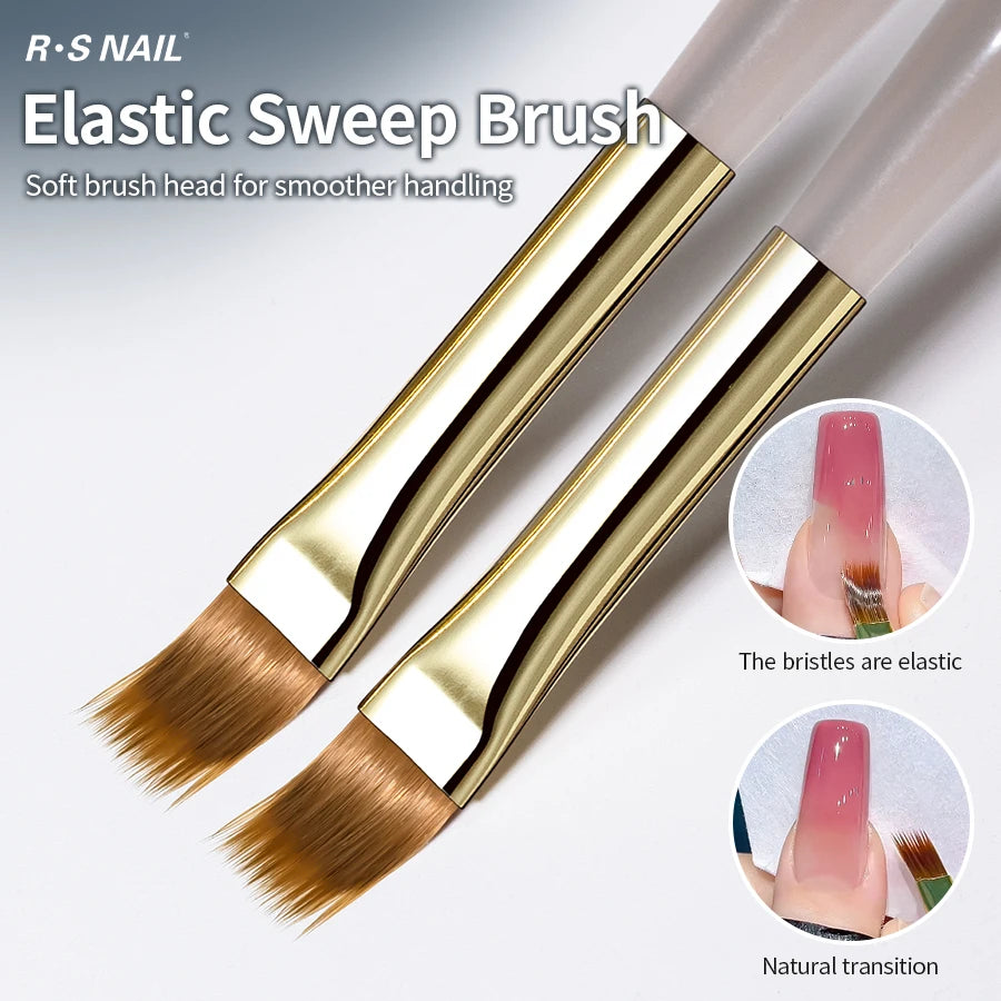 Pinceau Nail Art dégradé – Elastic Sweep Brush pour effets lissés