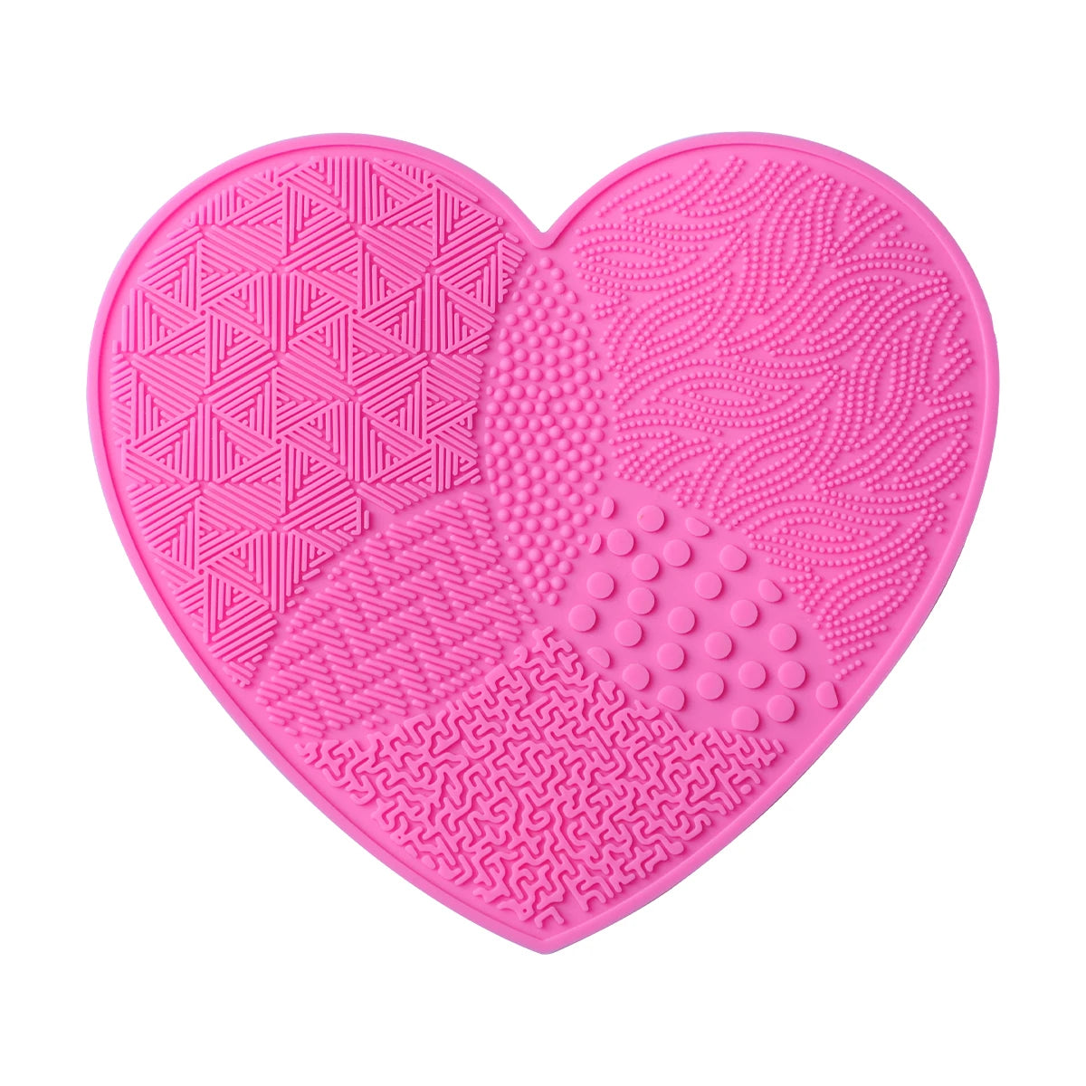 Tapis nettoyeur pinceaux maquillage en silicone – Pad de nettoyage avec ventouse – Nettoyage manuel précis