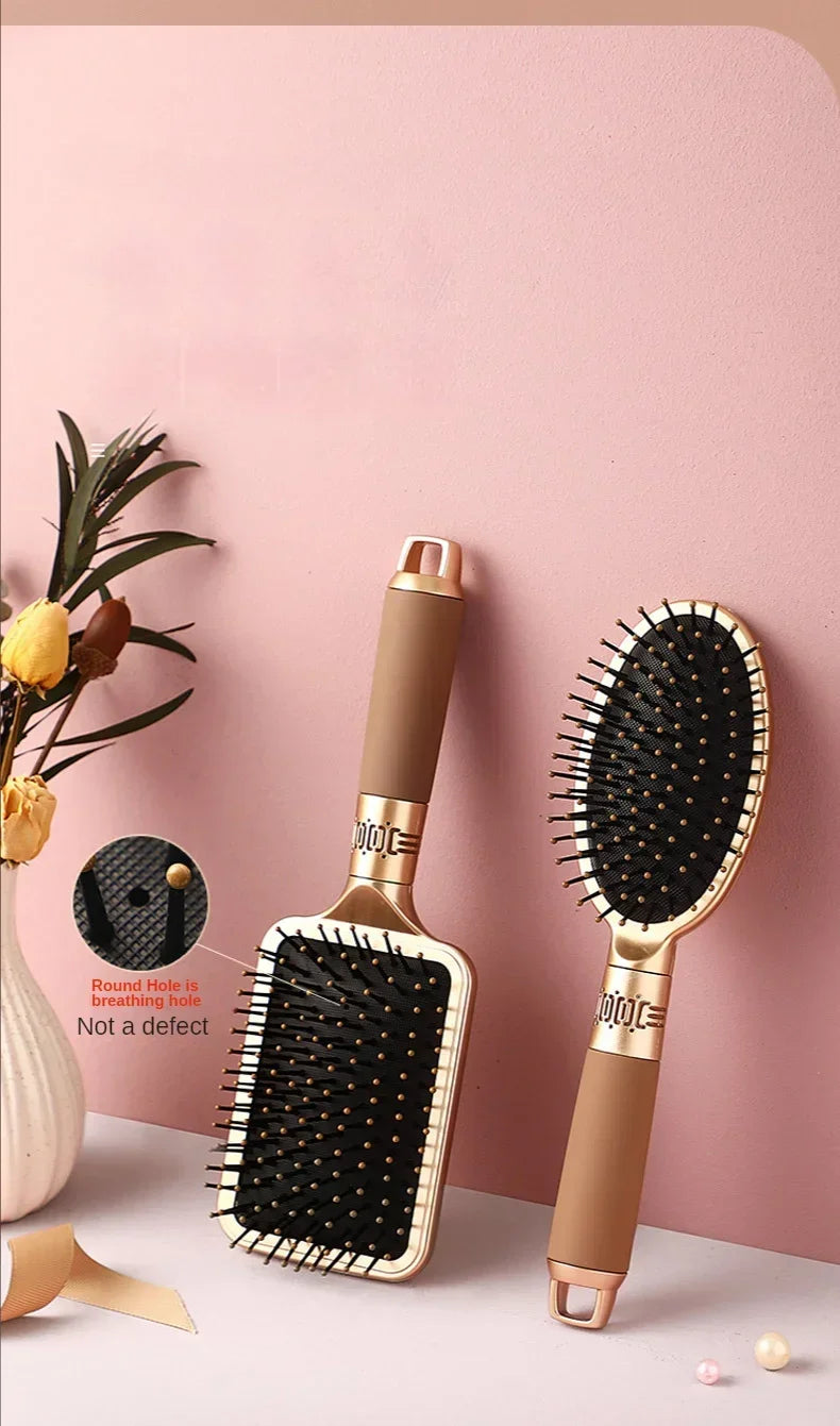 Brosse à cheveux professionnelle – Plate, ronde ou pneumatique – Plusieurs couleurs – Tous types de cheveux