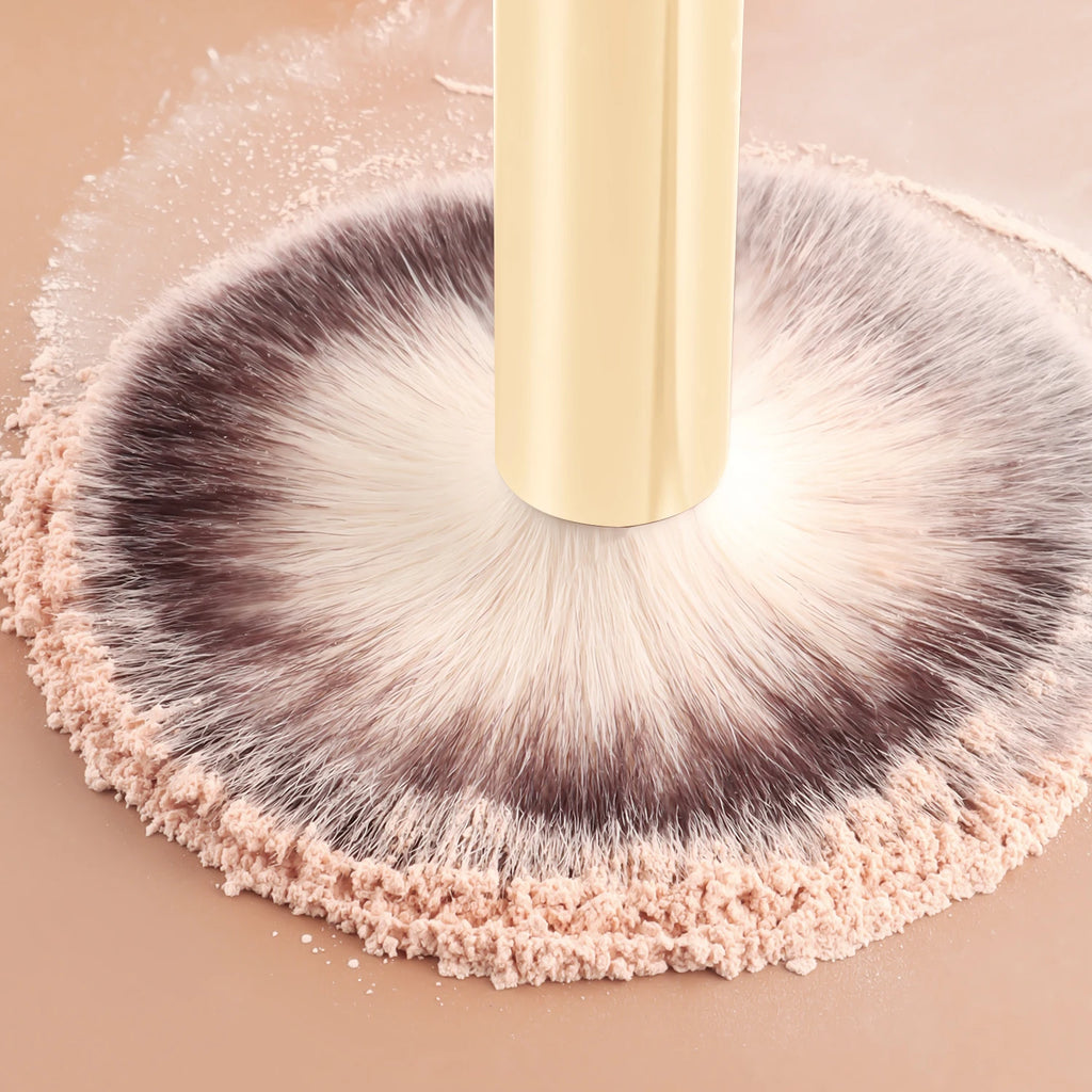 Set de 13 pinceaux maquillage professionnels – Visage & Yeux (Fond de teint, Poudre, Blush, Yeux)
