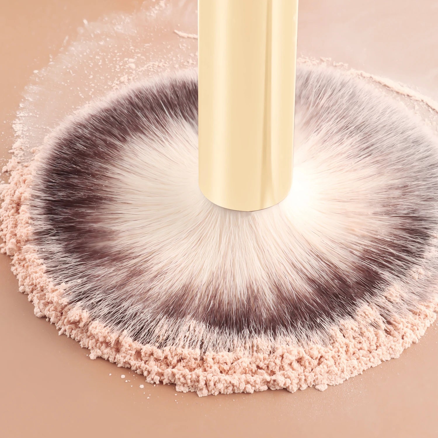Set de 13 pinceaux maquillage professionnels – Visage & Yeux (Fond de teint, Poudre, Blush, Yeux)
