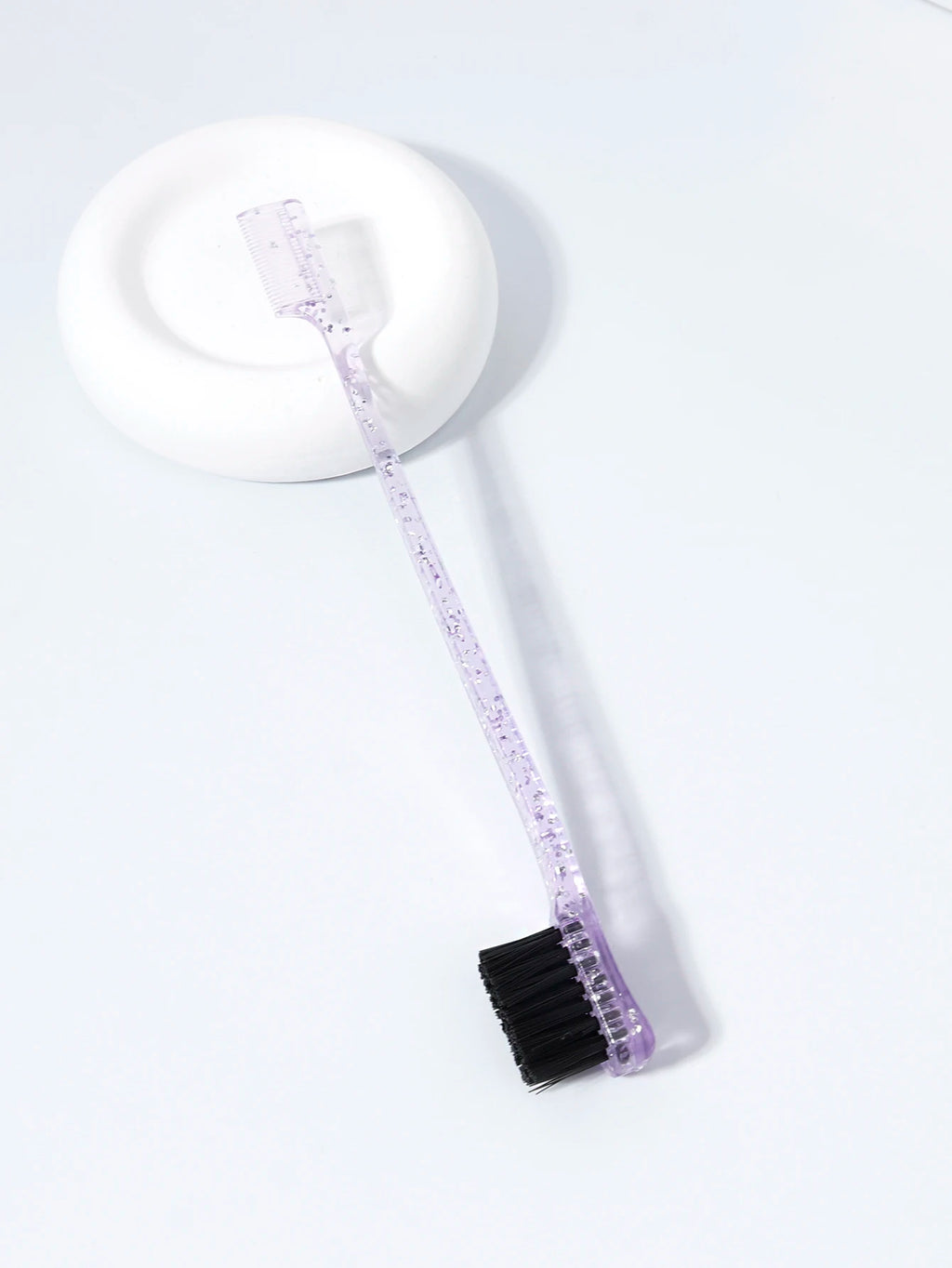 Brosse double face pour baby hair & sourcils – Contrôle précis des contours