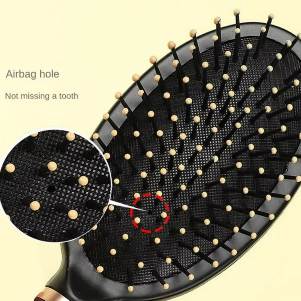 Brosse paddle lissante professionnelle – Brosse cheveux démêlante large tous types de cheveux