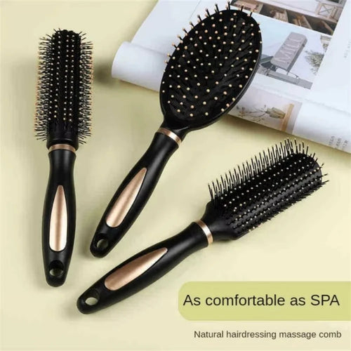 Brosse paddle lissante professionnelle – Brosse cheveux démêlante large tous types de cheveux