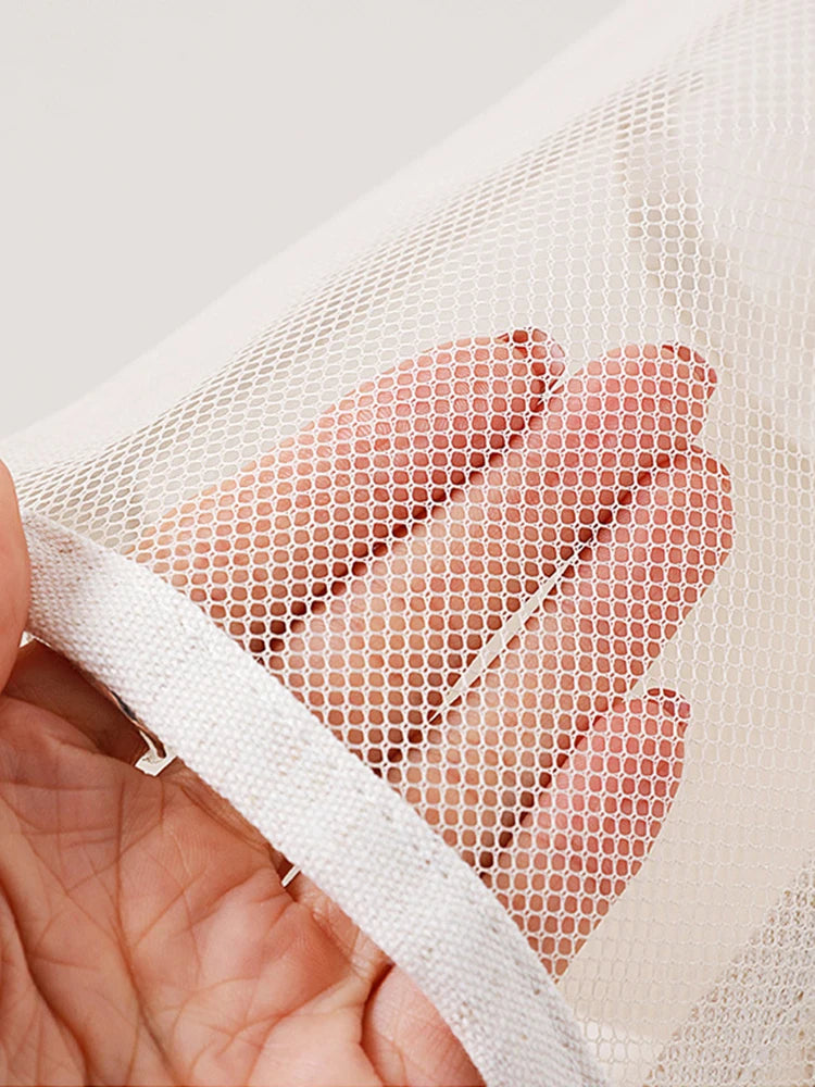 Trousse de toilette en mesh – Sac de rangement maquillage & voyage respirant