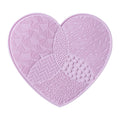 Tapis nettoyeur pinceaux maquillage en silicone – Pad de nettoyage avec ventouse – Nettoyage manuel précis