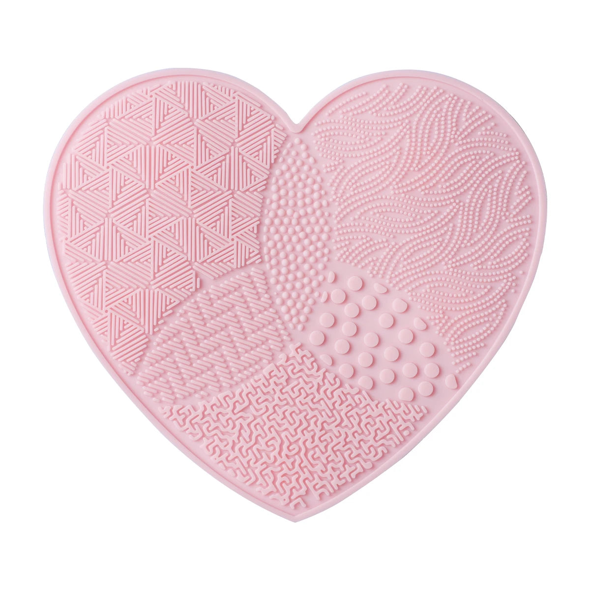 Tapis nettoyeur pinceaux maquillage en silicone – Pad de nettoyage avec ventouse – Nettoyage manuel précis