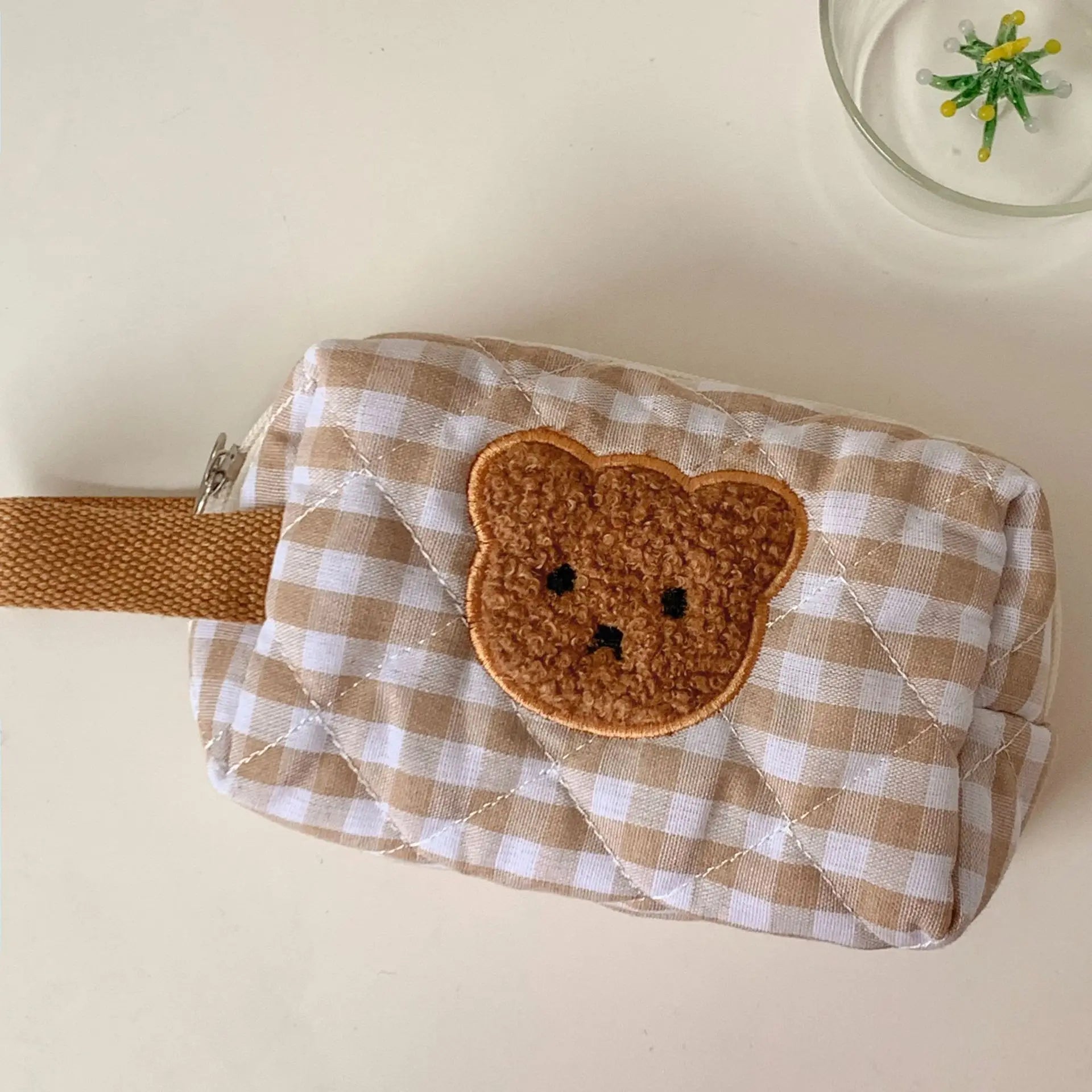 Trousse maquillage ourson – Sac de rangement mignon & pratique pour le quotidien