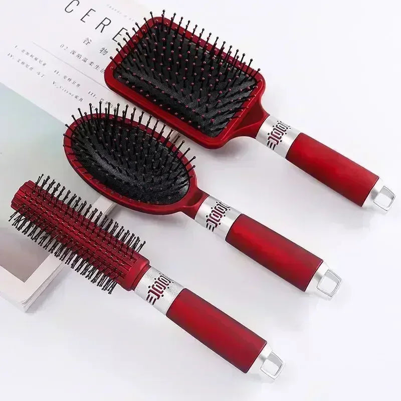 Brosse à cheveux professionnelle – Plate, ronde ou pneumatique – Plusieurs couleurs – Tous types de cheveux
