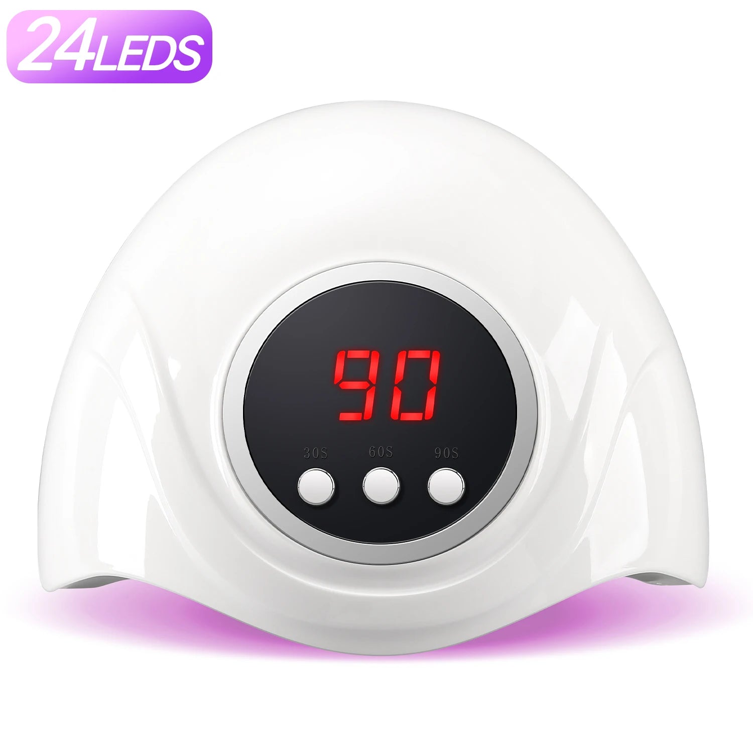 Lampe UV LED 72W pour ongles – Séchage gel professionnel 24 LEDs