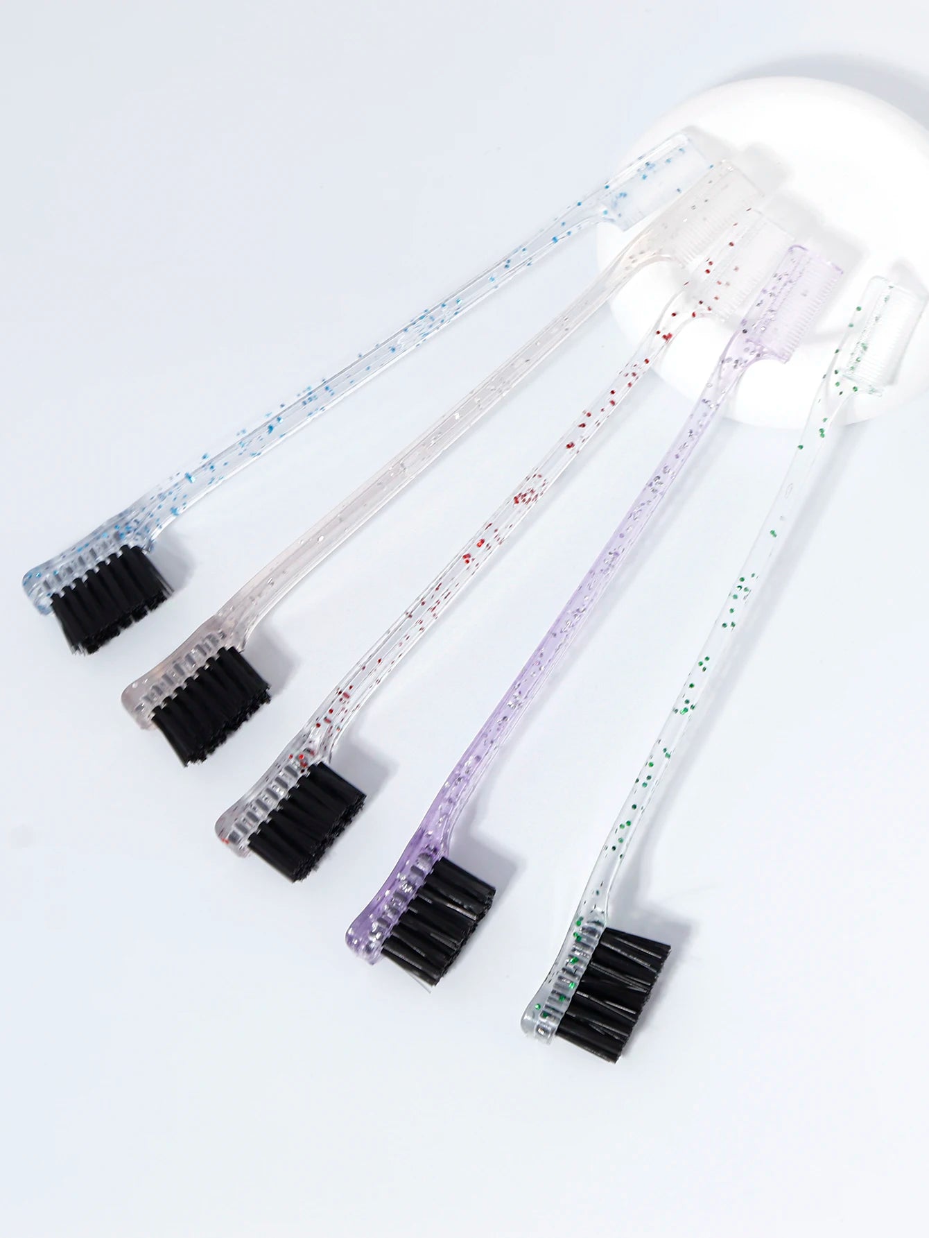 Brosse double face pour baby hair & sourcils – Contrôle précis des contours