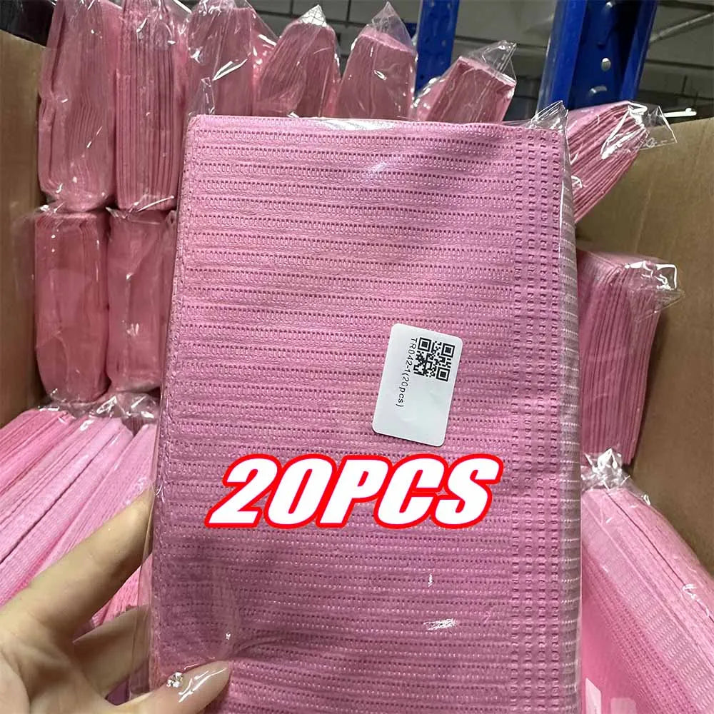 Tapis de table manucure jetables – Papier Nail Art imperméable 3 couches 20 pcs