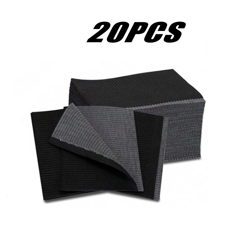 Tapis de table manucure jetables – Papier Nail Art imperméable 3 couches 20 pcs
