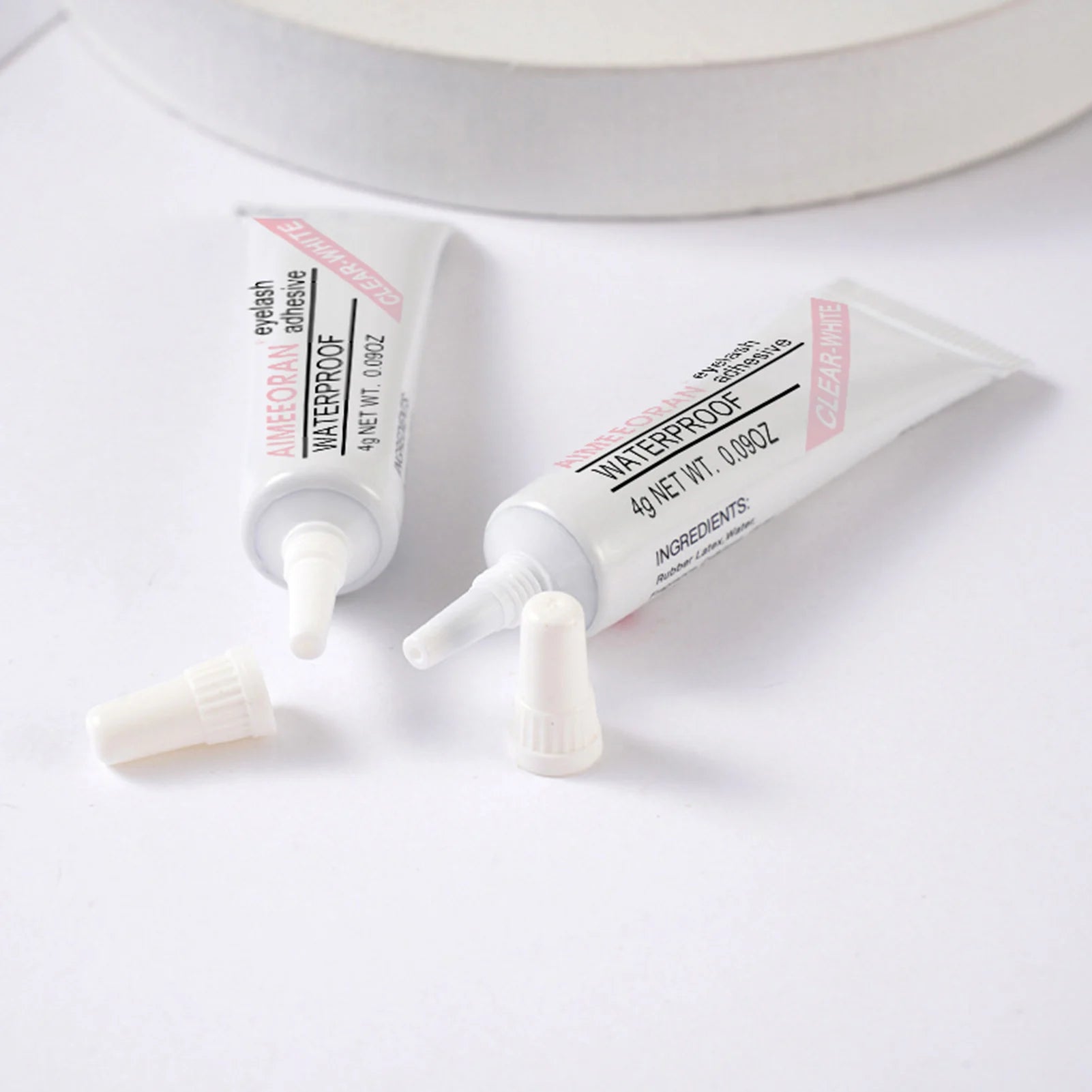 Colle à faux cils professionnelle waterproof 4 g – Tenue forte, hypoallergénique