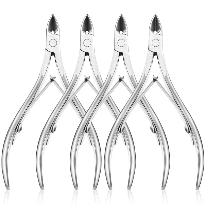 Pince à cuticules professionnelle en acier inoxydable – Manucure & pédicure