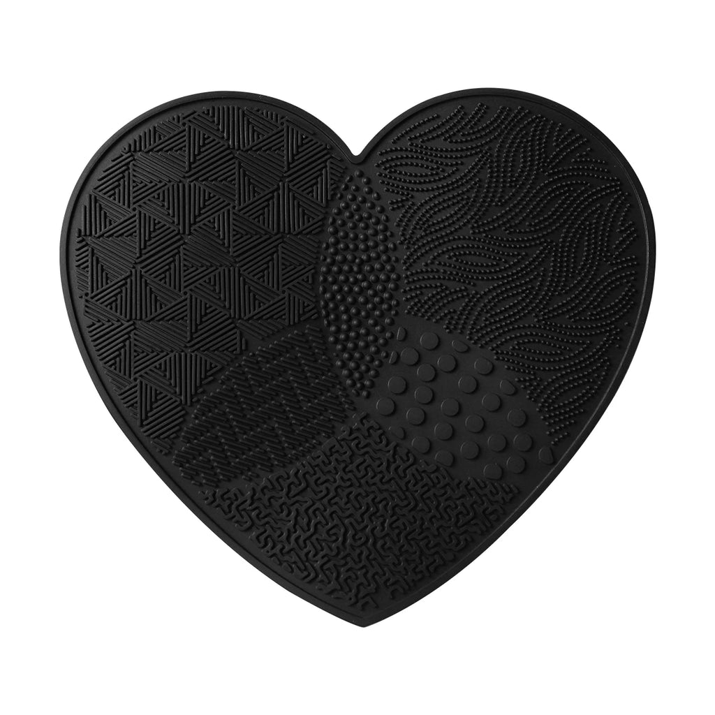 Tapis nettoyeur pinceaux maquillage en silicone – Pad de nettoyage avec ventouse – Nettoyage manuel précis