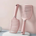 Brosse cheveux ajourée anti-casse – Brosse démêlante ventilée pour tous types de cheveux