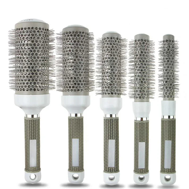 Brosse ronde thermique professionnelle – Set de 6 tailles pour brushing volume et coiffage