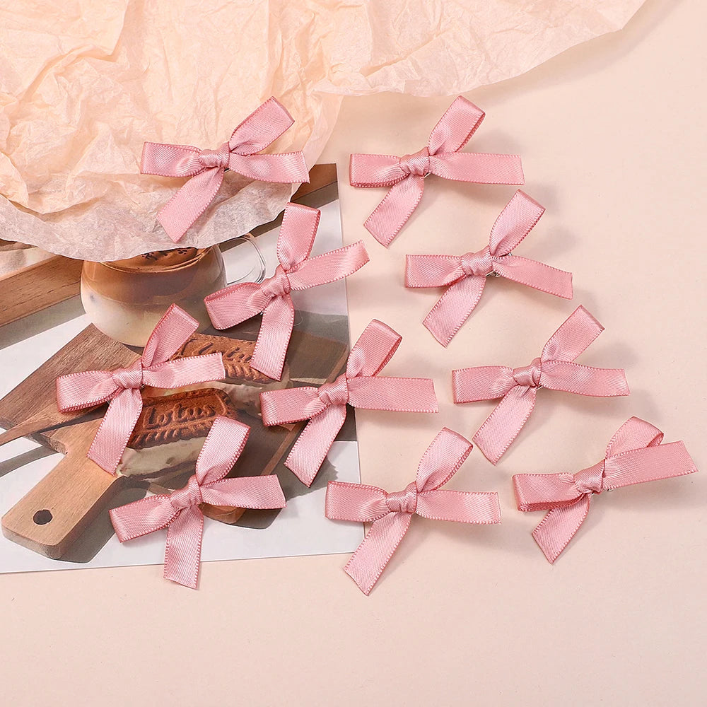 Lot de 10 mini pinces nœuds– Barrettes cheveux fille style ballet