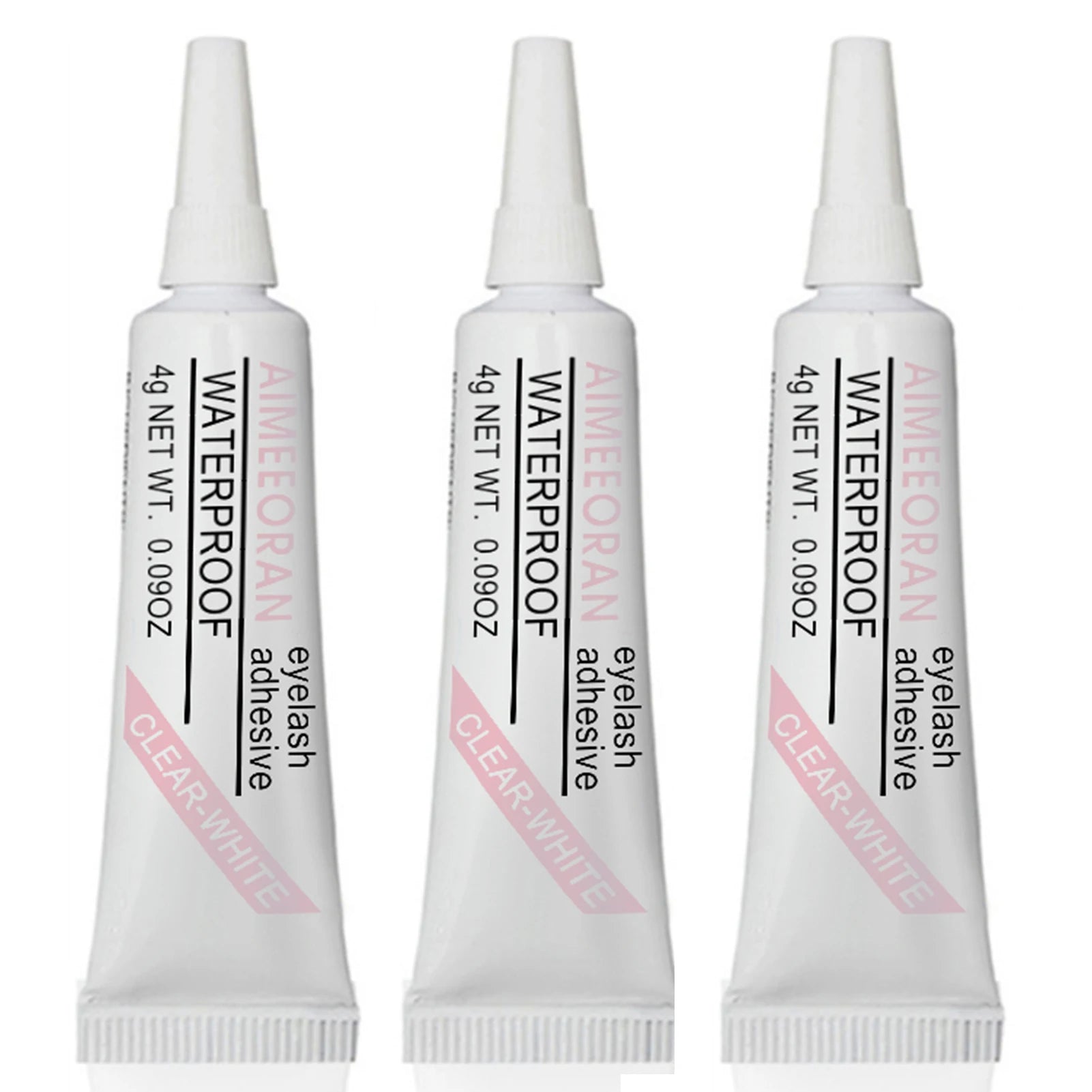Colle à faux cils professionnelle waterproof 4 g – Tenue forte, hypoallergénique