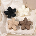 Lot de 4 pinces crabes fleurs multicolores – Accessoires cheveux antidérapants femme & fille
