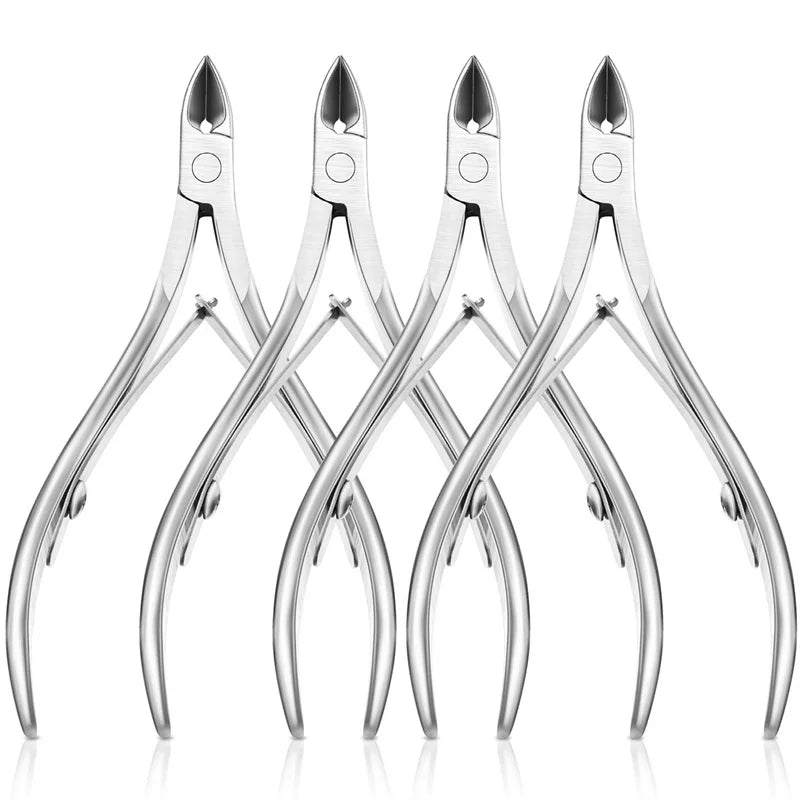 Pince à cuticules professionnelle en acier inoxydable – Manucure & pédicure