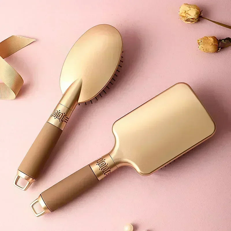 Brosse à cheveux professionnelle – Plate, ronde ou pneumatique – Plusieurs couleurs – Tous types de cheveux