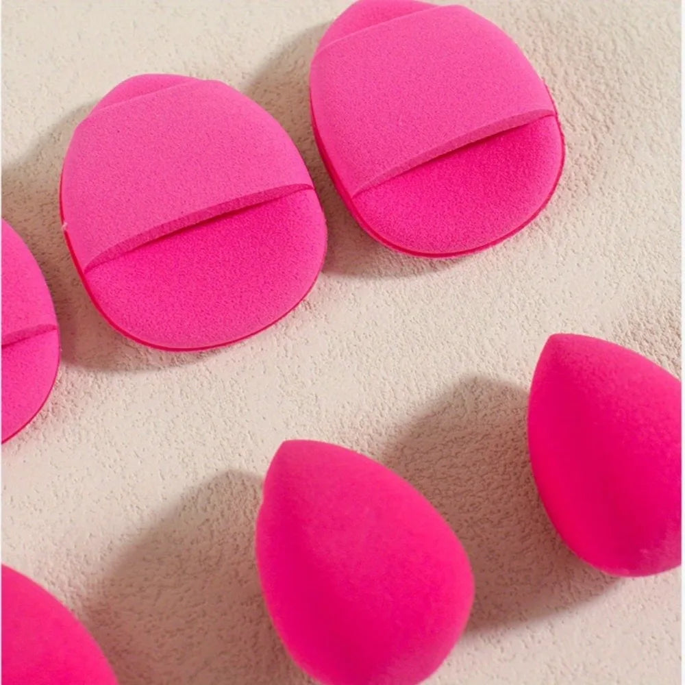 Lot de 12 éponges maquillage professionnelles – Beauty blender fond de teint & correcteur
