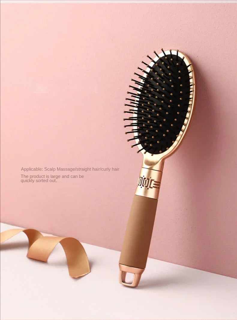 Brosse à cheveux professionnelle – Plate, ronde ou pneumatique – Plusieurs couleurs – Tous types de cheveux