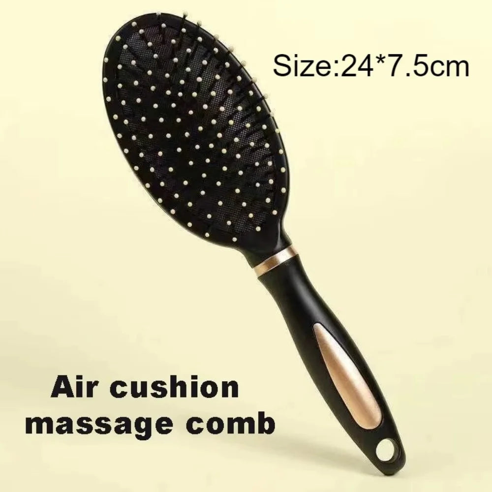 Brosse paddle lissante professionnelle – Brosse cheveux démêlante large tous types de cheveux