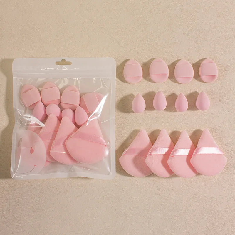 Lot de 12 éponges maquillage professionnelles – Beauty blender fond de teint & correcteur