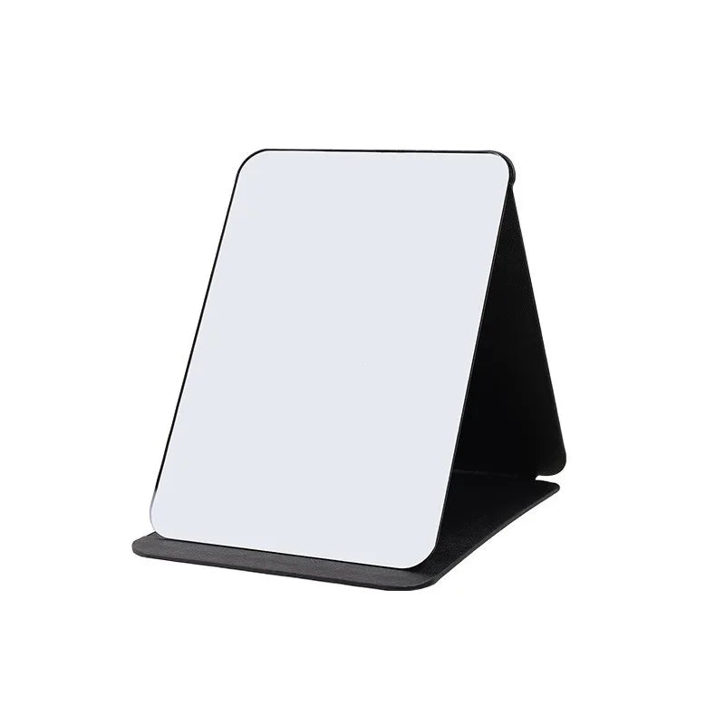 Miroir de maquillage pliable portable – Miroir de table compact sans éclairage