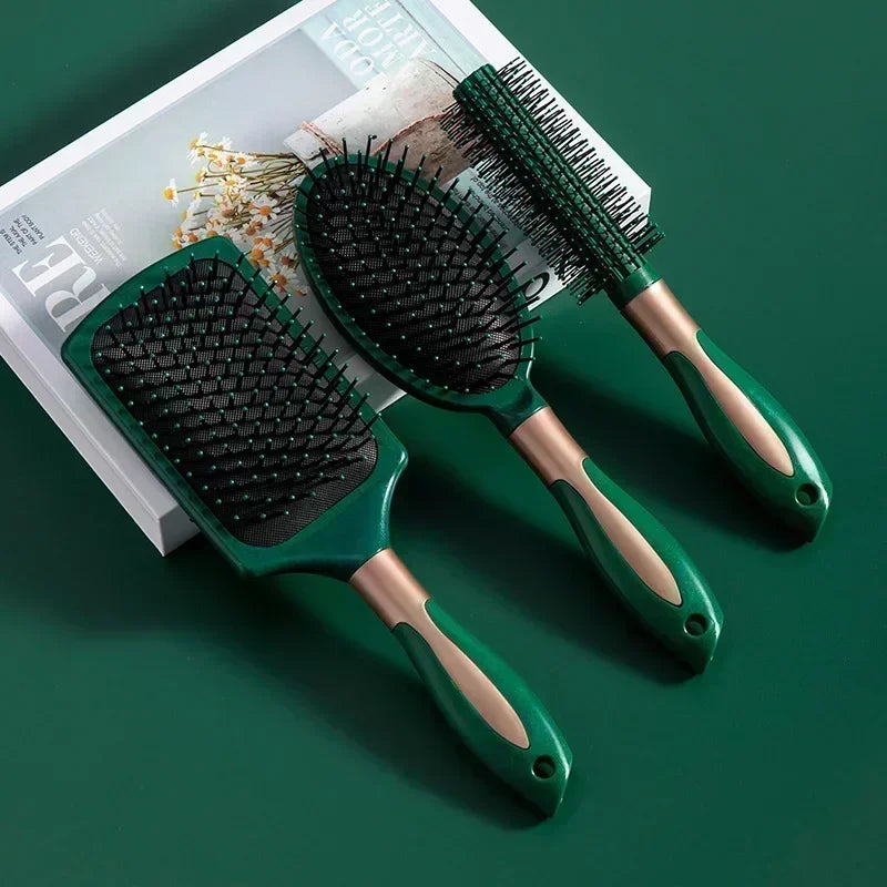 Brosse à cheveux professionnelle – Plate, ronde ou pneumatique – Plusieurs couleurs – Tous types de cheveux