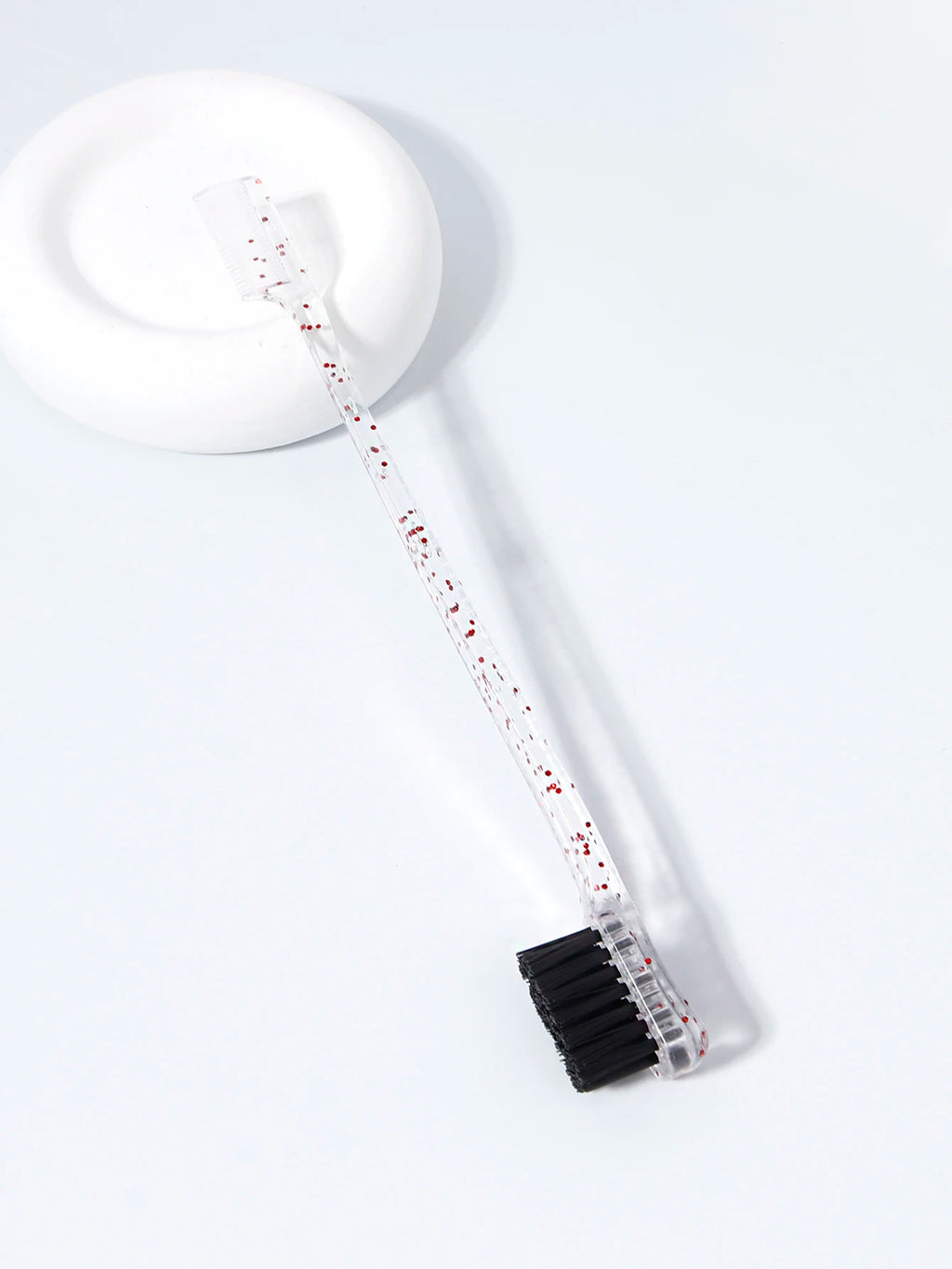 Brosse double face pour baby hair & sourcils – Contrôle précis des contours