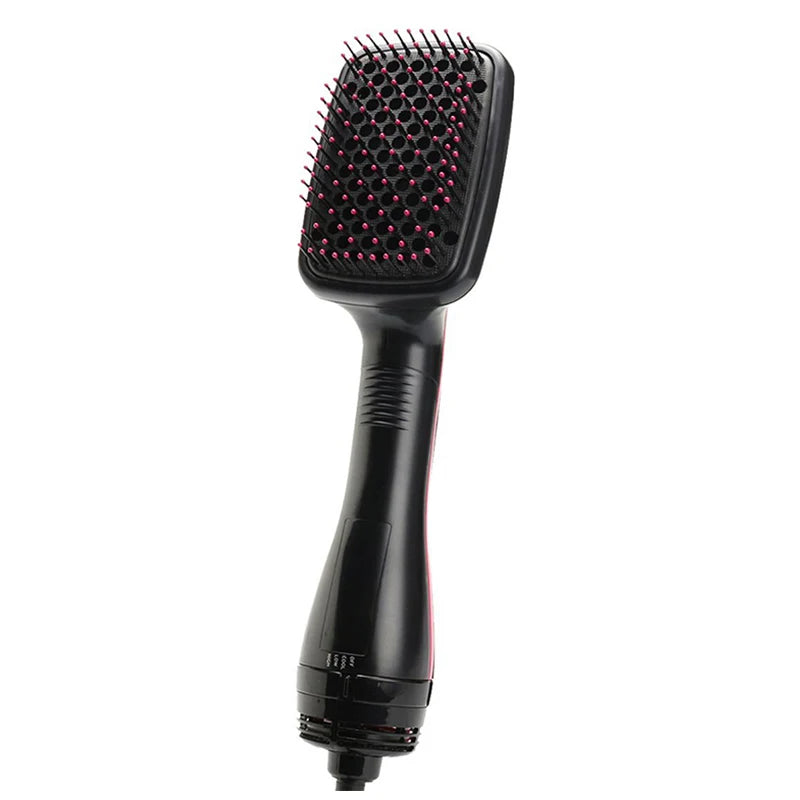 Brosse soufflante 3-en-1 ionique – Sèche-cheveux brosse lissante et coiffante en un seul geste