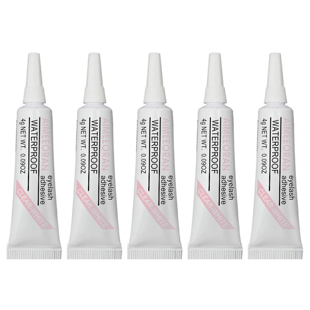 Colle à faux cils professionnelle waterproof 4 g – Tenue forte, hypoallergénique