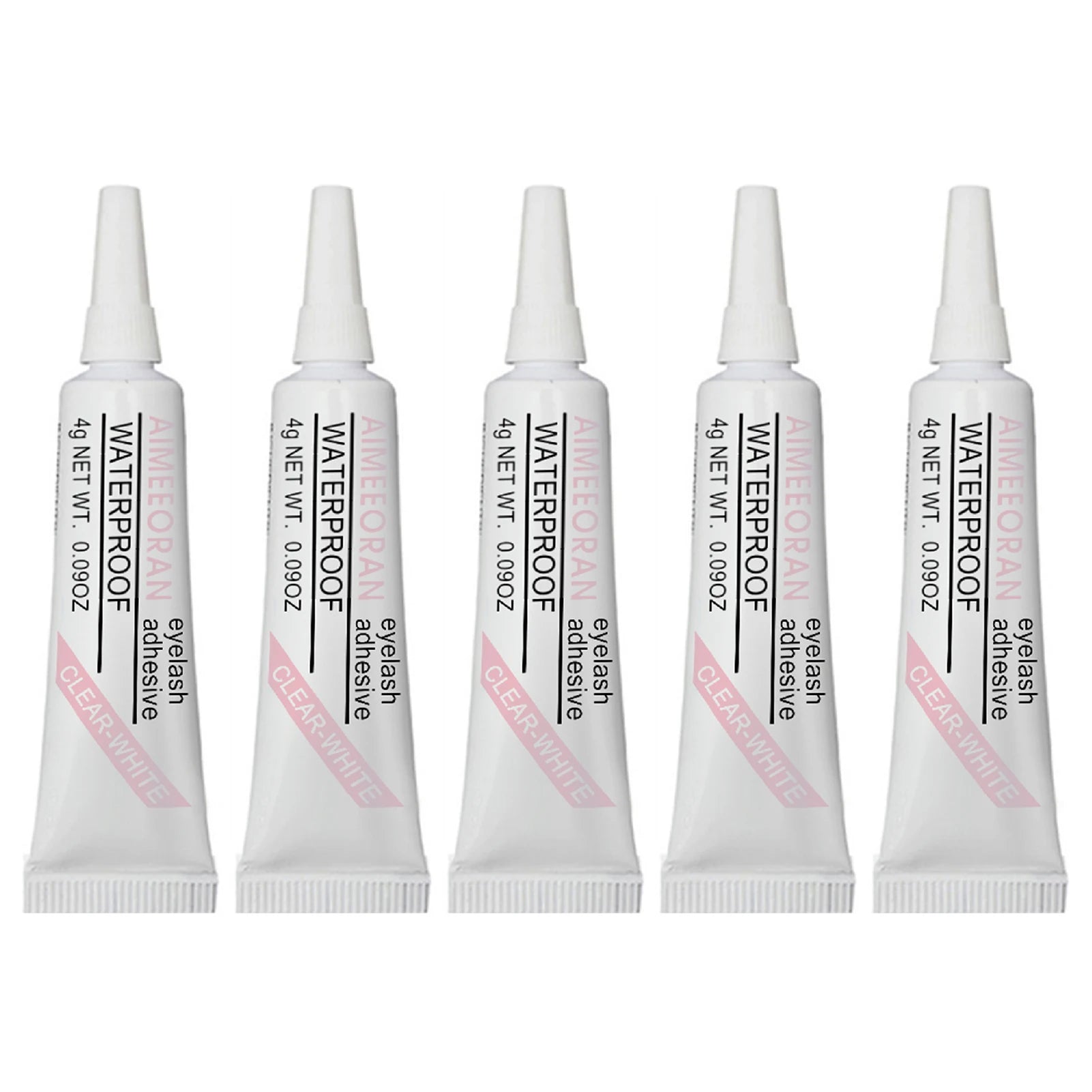 Colle à faux cils professionnelle waterproof 4 g – Tenue forte, hypoallergénique