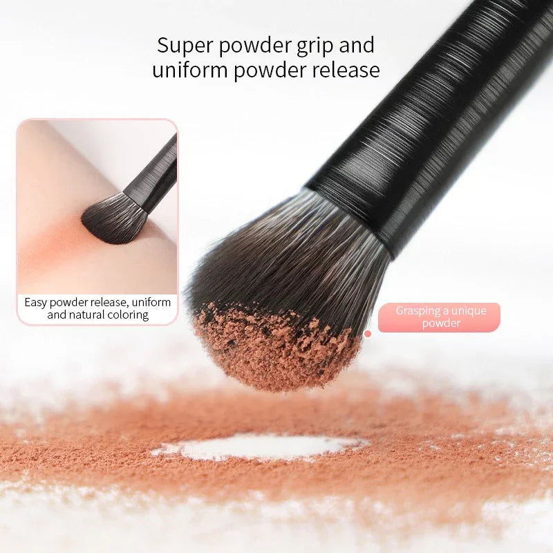 Set de pinceaux yeux professionnel – 6 pinceaux précision pour ombres, eyeliner & sourcils