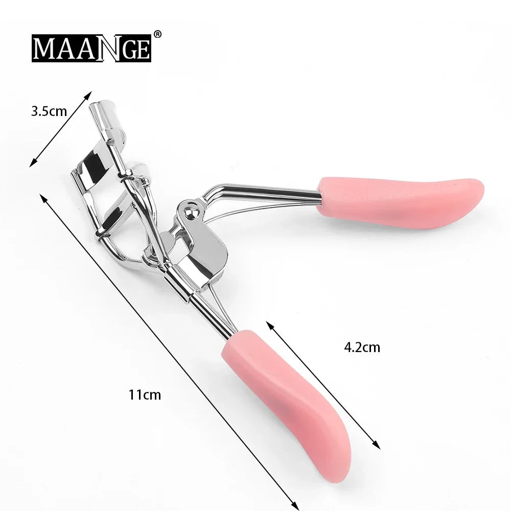 Recourbe-cils professionnel en métal – Courbure naturelle & prise douce